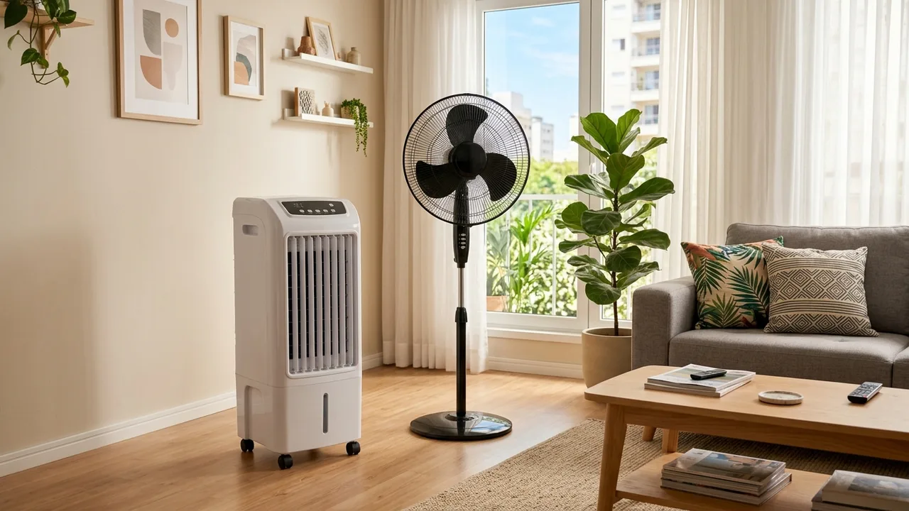 Capa: Climatizador ou Ventilador: Qual é Melhor para Apartamento?