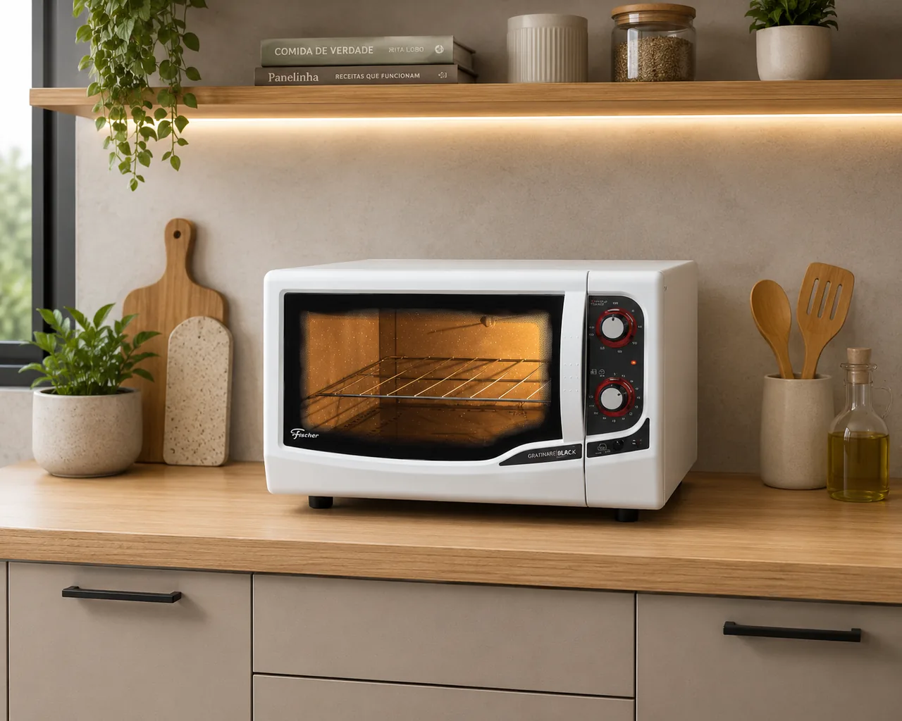Capa: Forno Elétrico Portátil Vale a Pena Ter em Casa? Review Honesto Depois de Anos de Uso