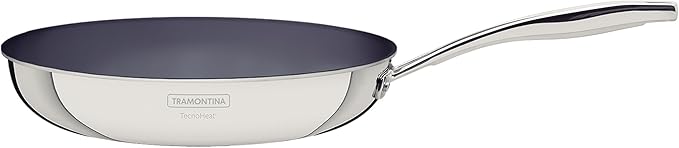 Frigideira Tramontina Grano Aço Inox Revestimento Cerâmico Grafite 26 cm