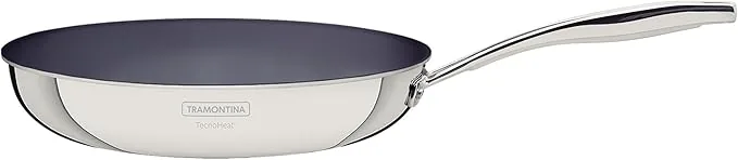 Frigideira Tramontina Grano Aço Inox Revestimento Cerâmico Grafite 26 cm