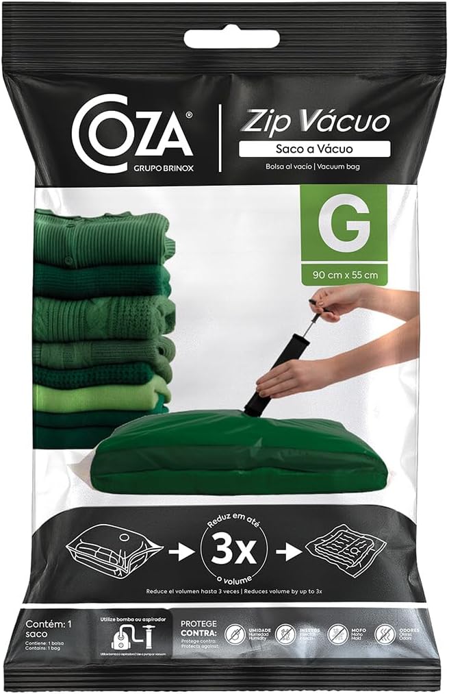 Saco a Vácuo Zip Vacuo G