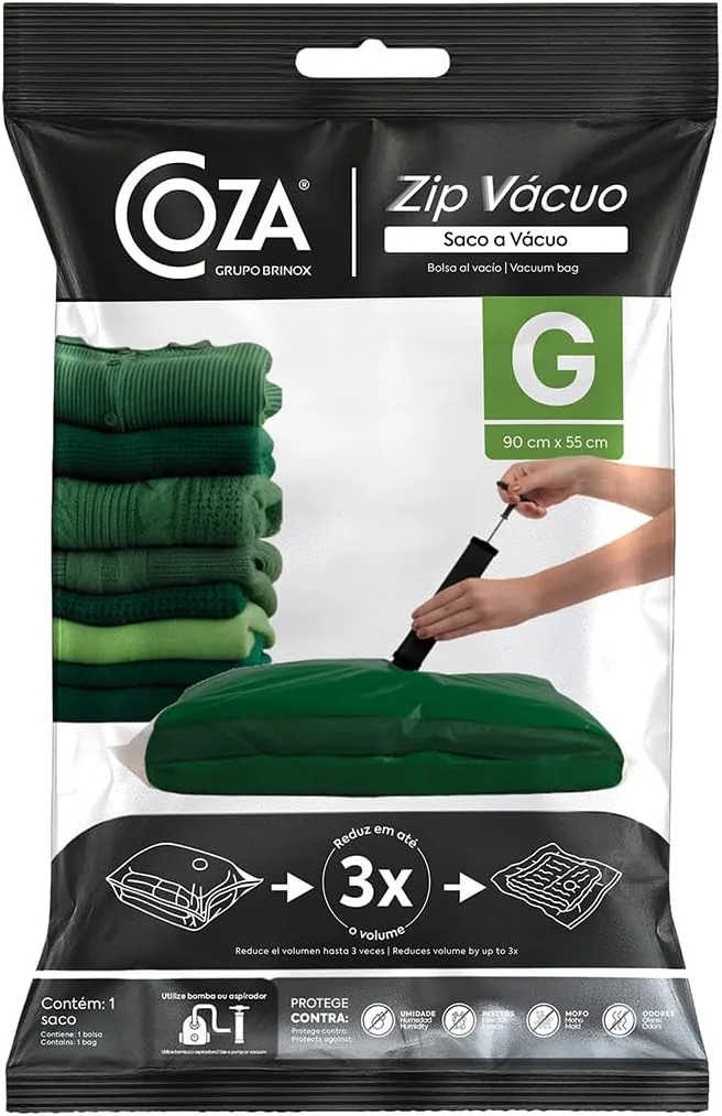 Saco a Vácuo Zip Vacuo G