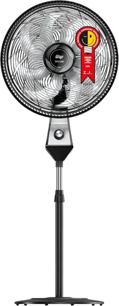 Ventilador de coluna WAP Flow Turbo 50cm com 8 pás e selo PROCEL