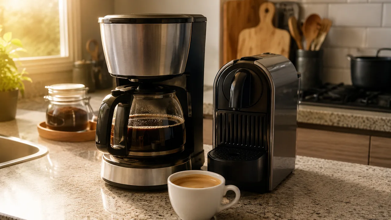 Capa: As 7 Melhores Cafeteiras 2026: Coado e Cápsula