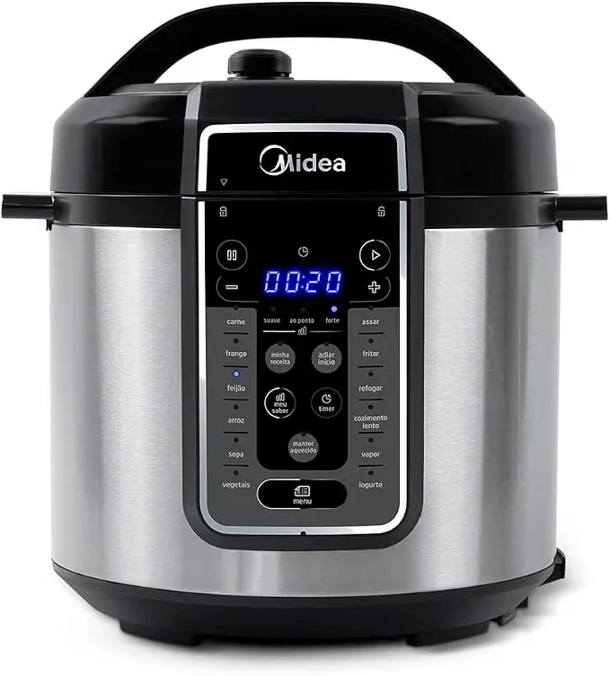 Midea Panela de Pressão Elétrica MasterSteam 6L