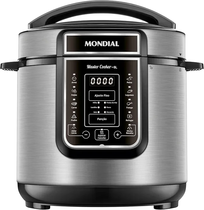 Mondial Panela de Pressão Elétrica Digital Master Cooker 6L