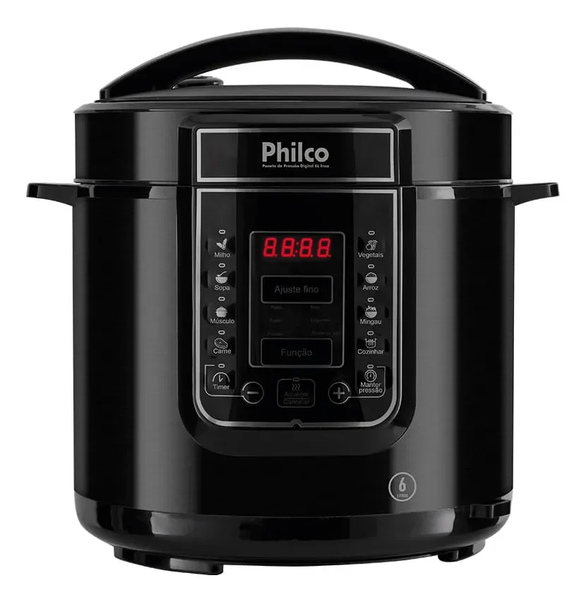 Philco Panela de Pressão Digital Inox PPP01P