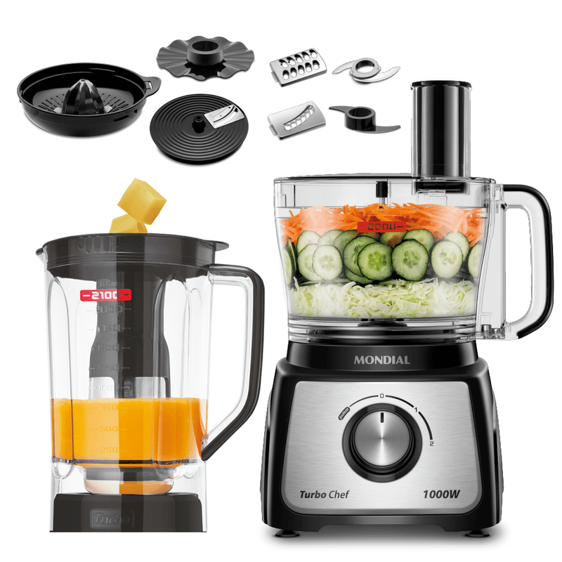 Mondial Turbo Chef 9 em 1 MPN-01-BF