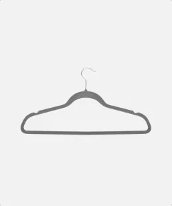 Cabide slim de veludo antideslizante (pacote com 10)