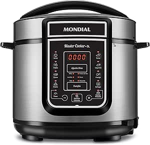 Panela de Pressão Elétrica Mondial Master Cooker PE-38 5 litros