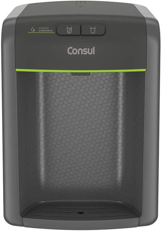 Purificador Consul CPB34AF cinza com painel de temperatura
