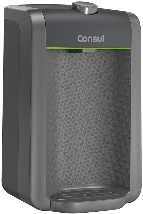 Purificador Consul CPC31AFONA cinza compacto sobre bancada