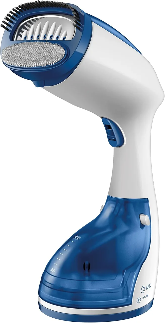Vaporizador Mondial Fast Steam branco e azul
